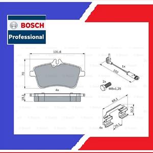 0986494085 PATTINI FRENO MERCEDES CLASSE A 169 CLASSE B