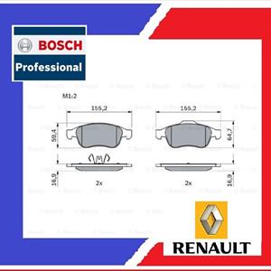 0986494441 PATTINI FRENO RENAULT DACIA