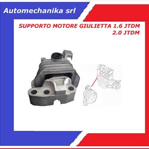 51888091 51879598 SUPPORTO MOTORE GIUIETTA DX