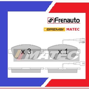 PATTINI FRENO FIAT LANCIA