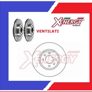 X602023 COPPIA DISCHI FRENO FT GRANDE PUNTO VENTILATI