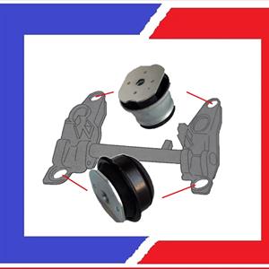 KIT 4 BOCCOLE SILENT BLOCK REVISIONE PONTE POSTERIORE FIAT MULTIPLA